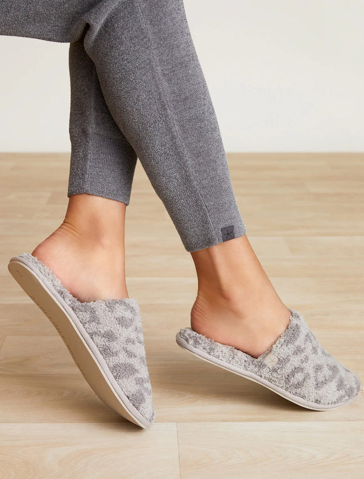 CozyChic Barefoot In The Wild Slipper - Linen/Warm Grey