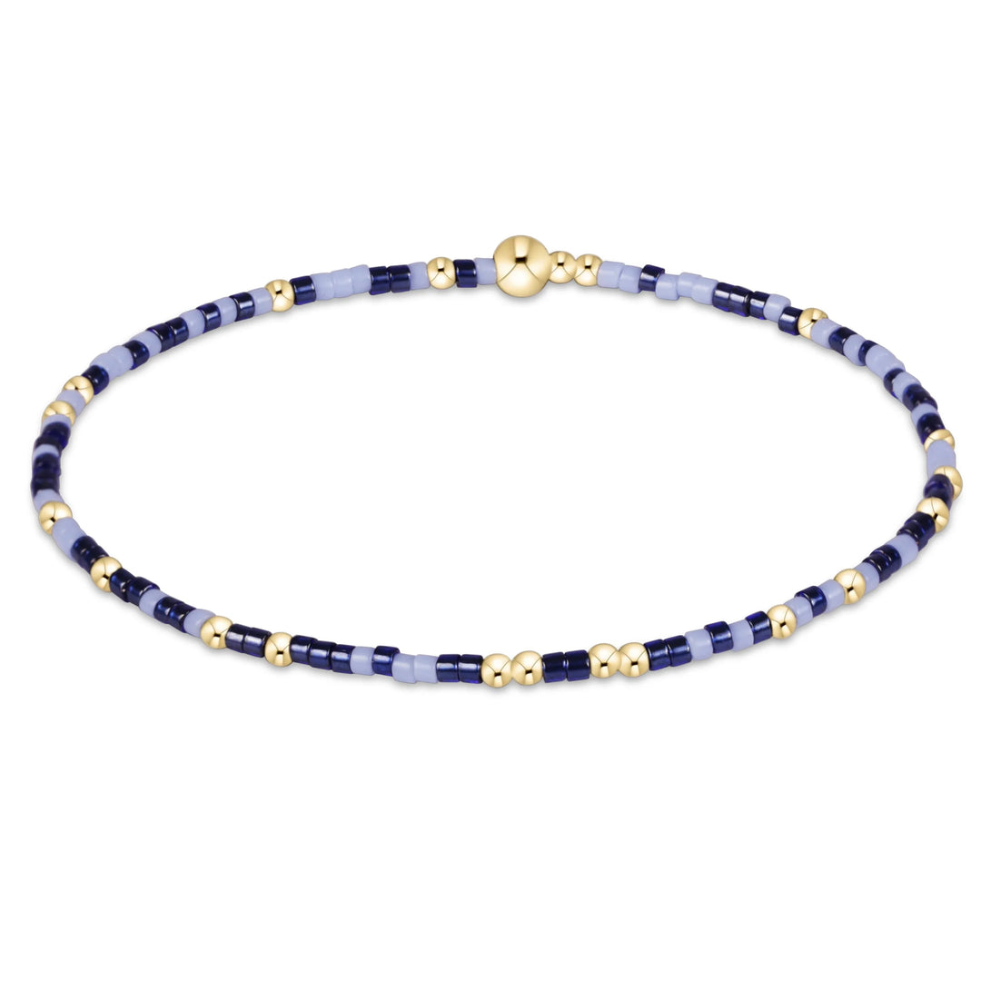Gameday Hope Unritten Bracelet in Light Blue and Navy