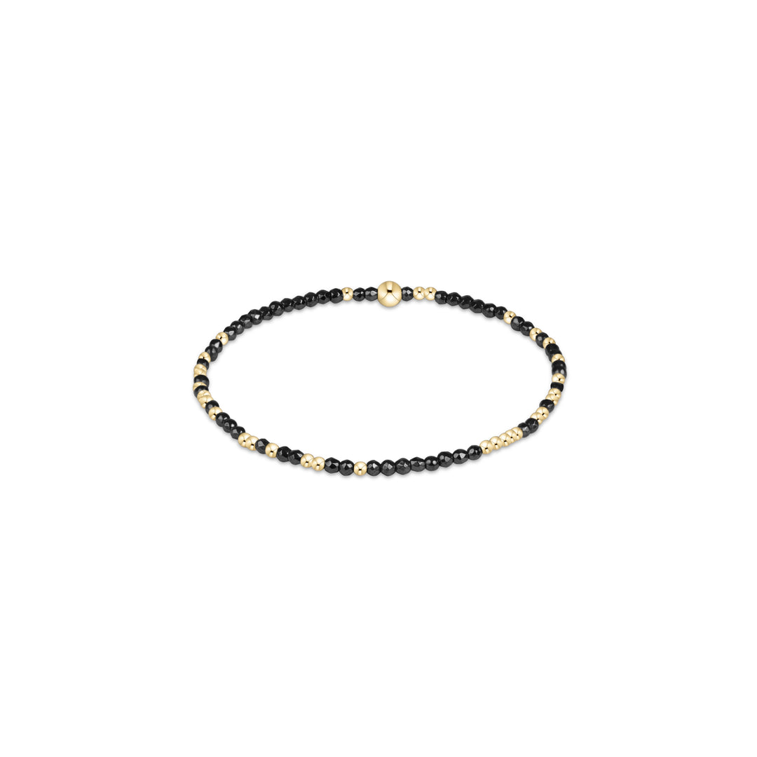 Hope Unwritten Faceted Hematite 2mm Bracelet