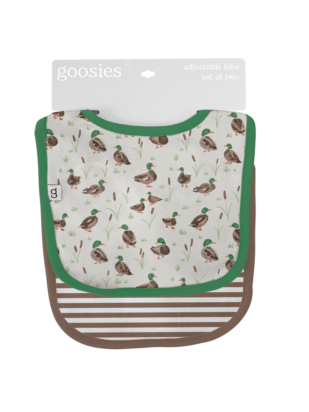 Bib Set in Mallard Drake