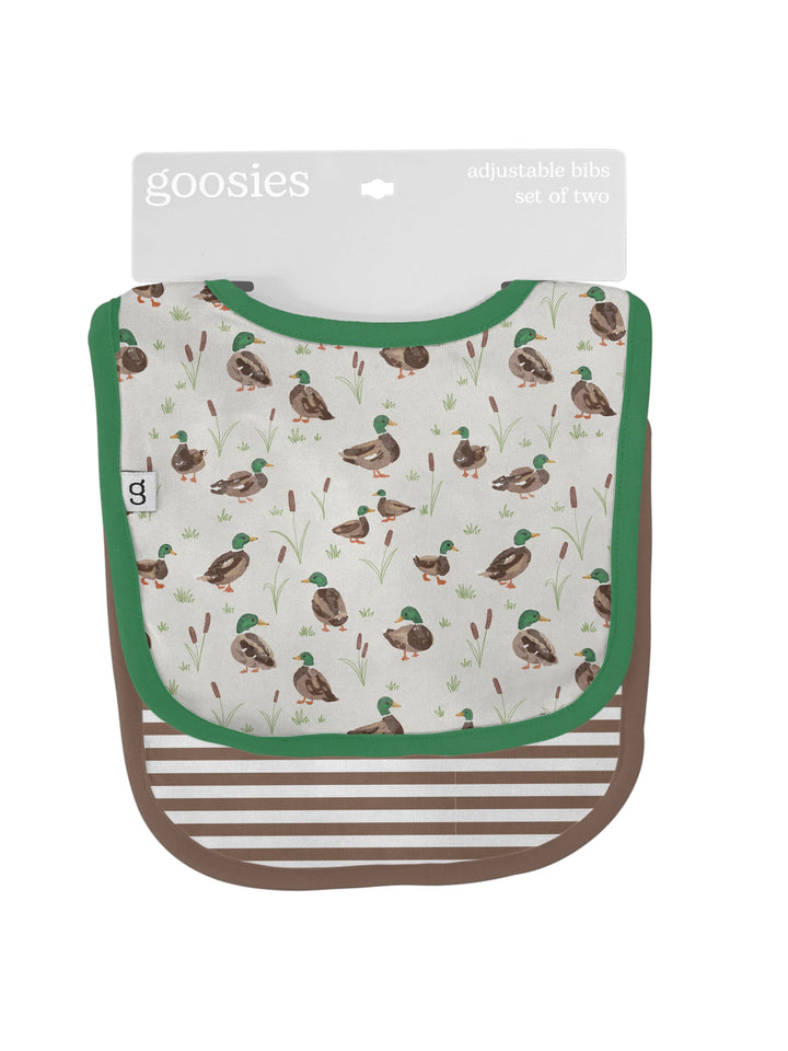 Bib Set in Mallard Drake