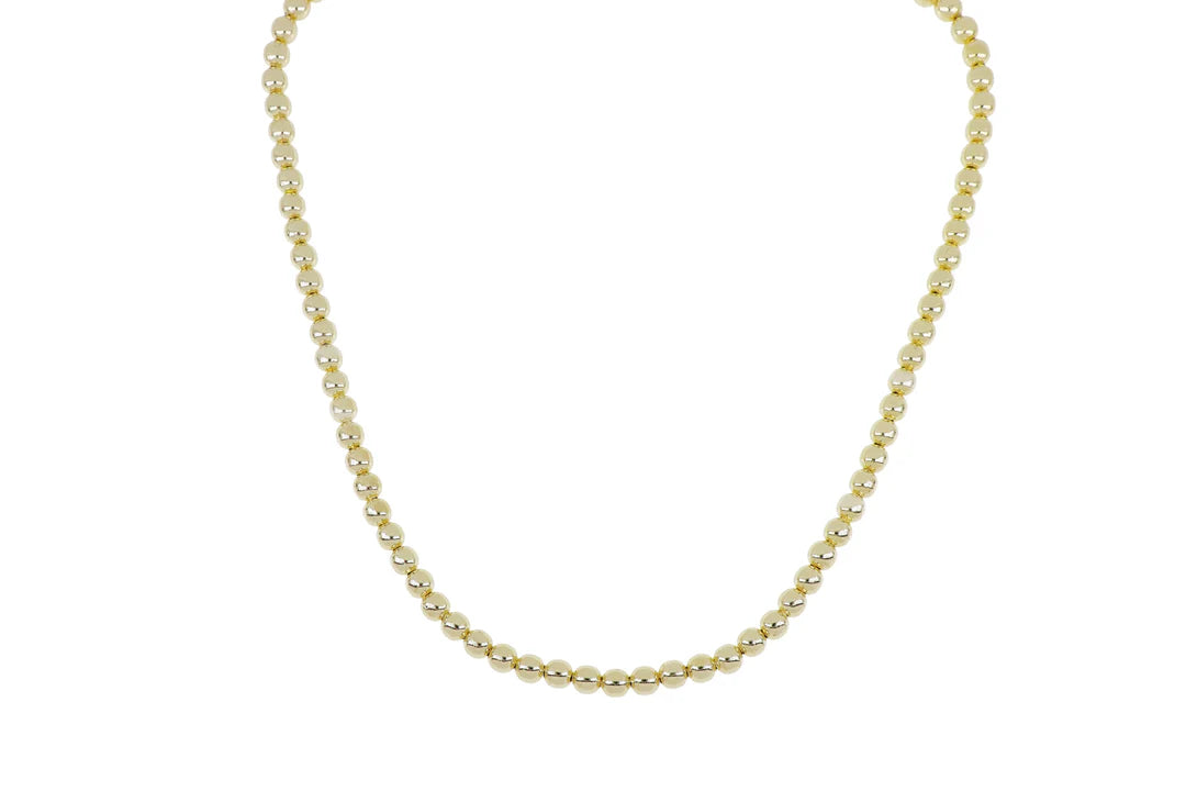 Beaded Plain Necklace