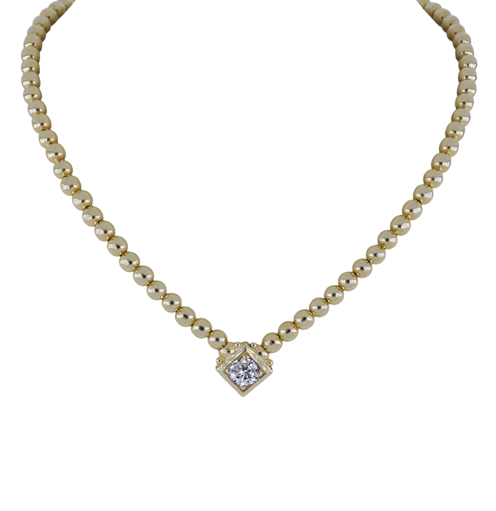 Beaded Collection Single Strand Necklace 16-18”