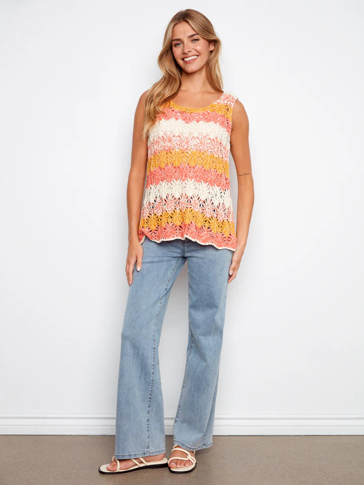 Crochet A Line Tank Top