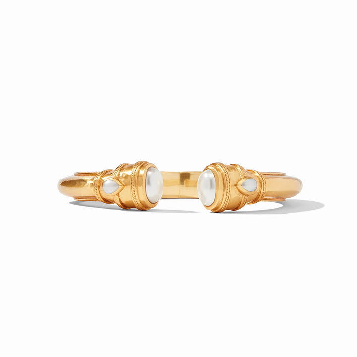 Cannes Demi Cuff in Pearl