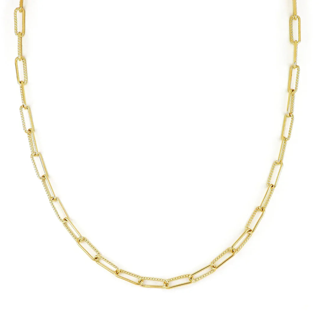 Diamante - Link Necklace - Gold