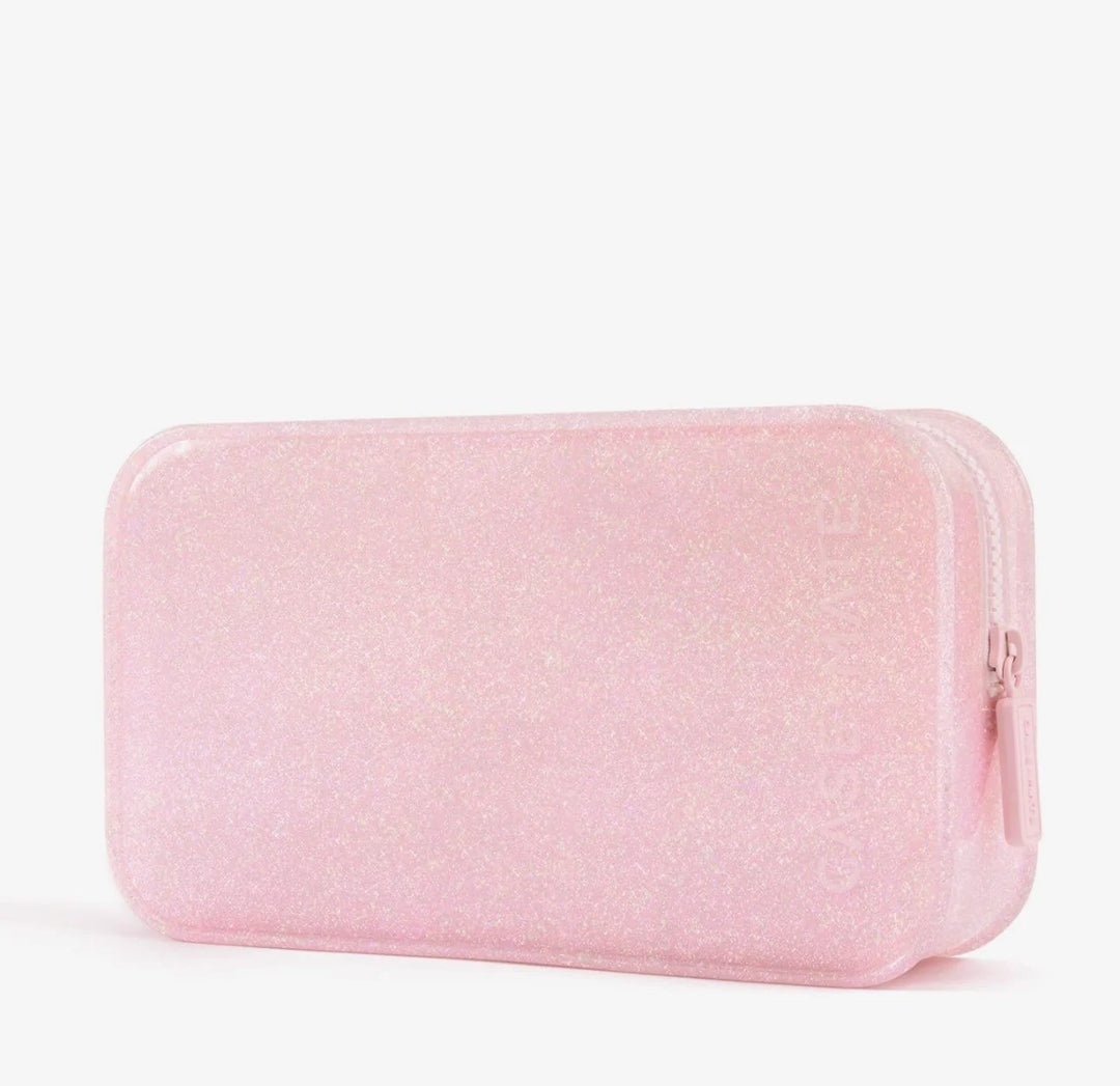 Case Mate Jelly Makeup Bag in Ballet Pink Twinkle