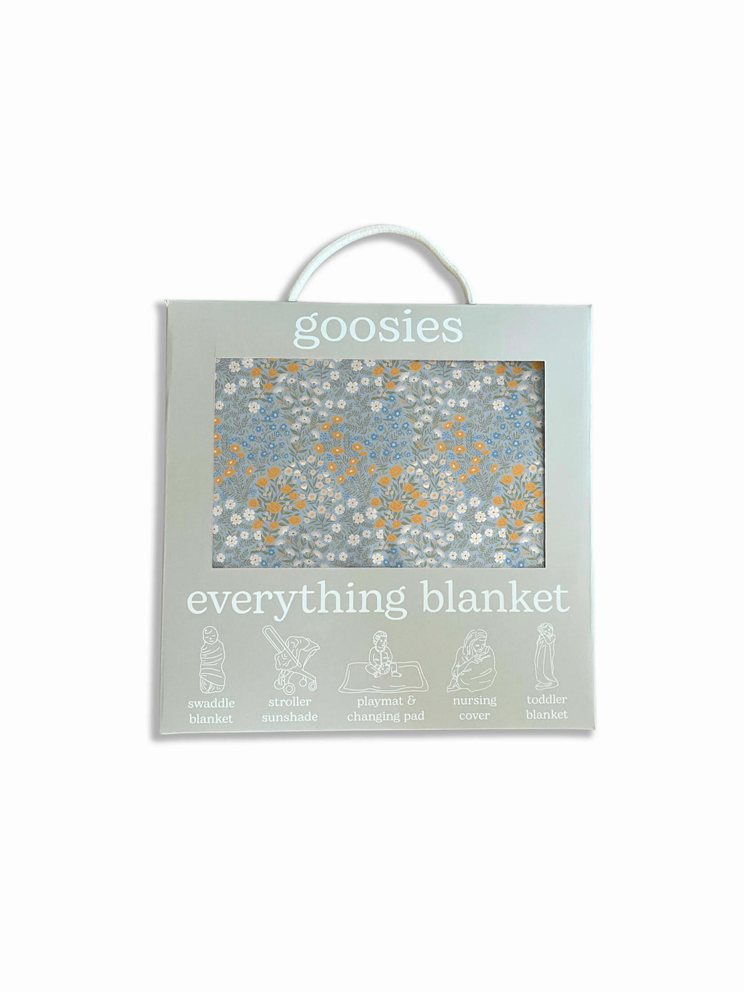 Everything Blanket in Blue Meadow