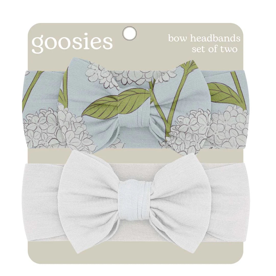 Headband Bow Set - Hydrangeas