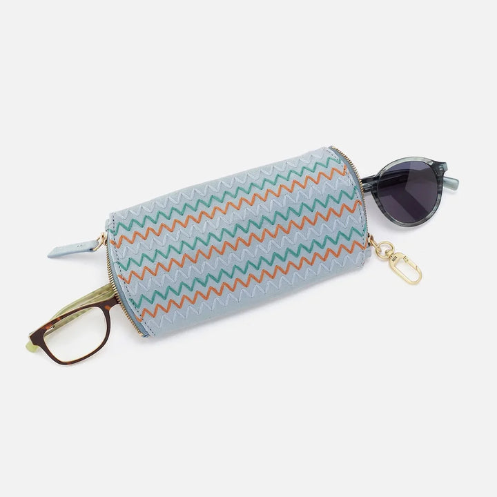 Spark Double Eyeglass Case in Sky