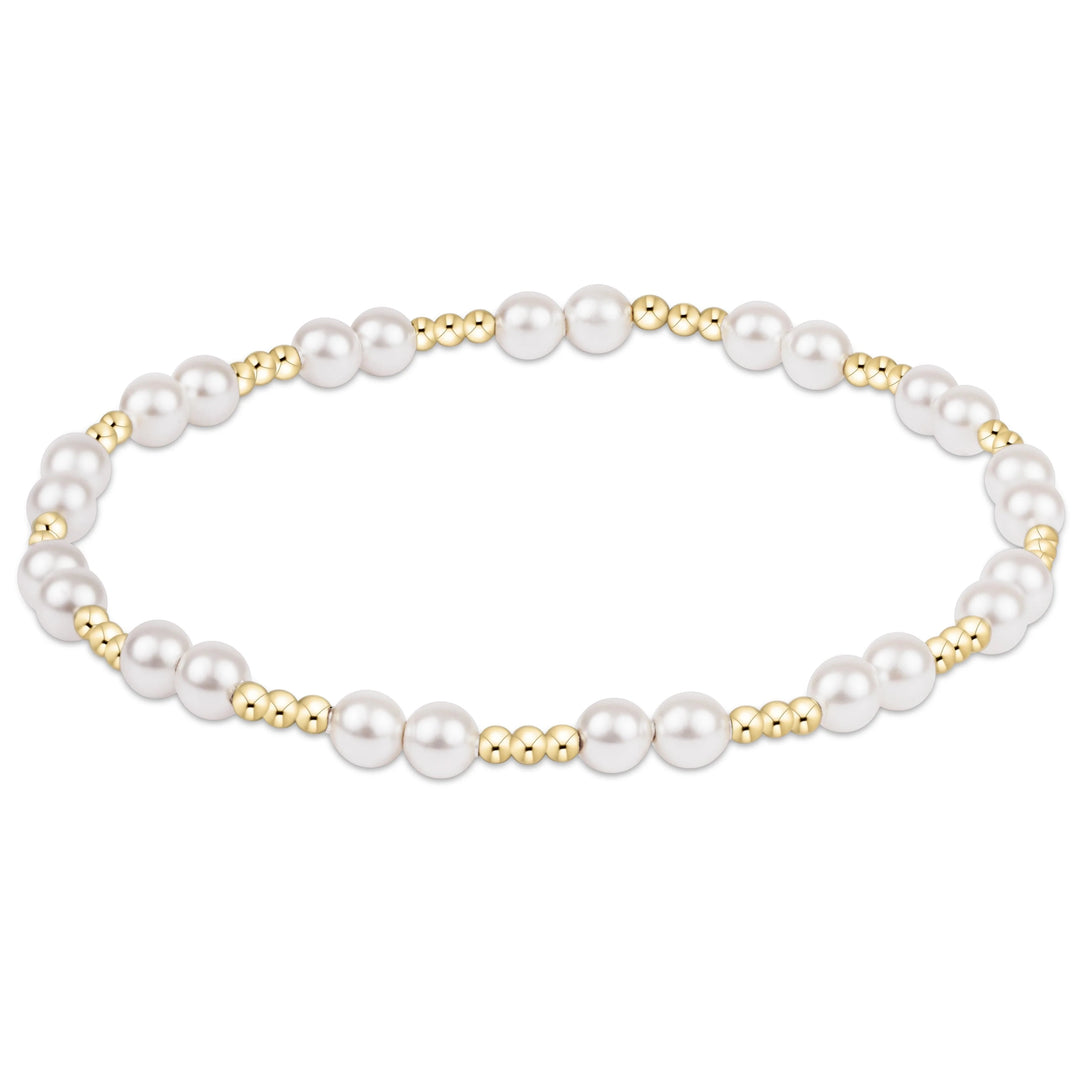 Extends Together Pearl 4mm Bracelet