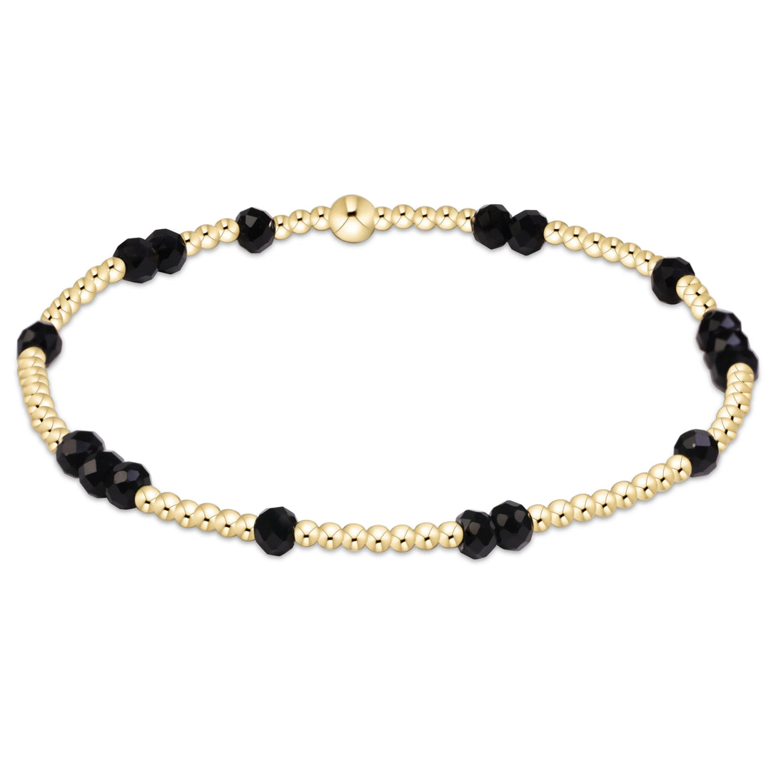 Gameday Flirty Hope Unwritten Bracelet in Black