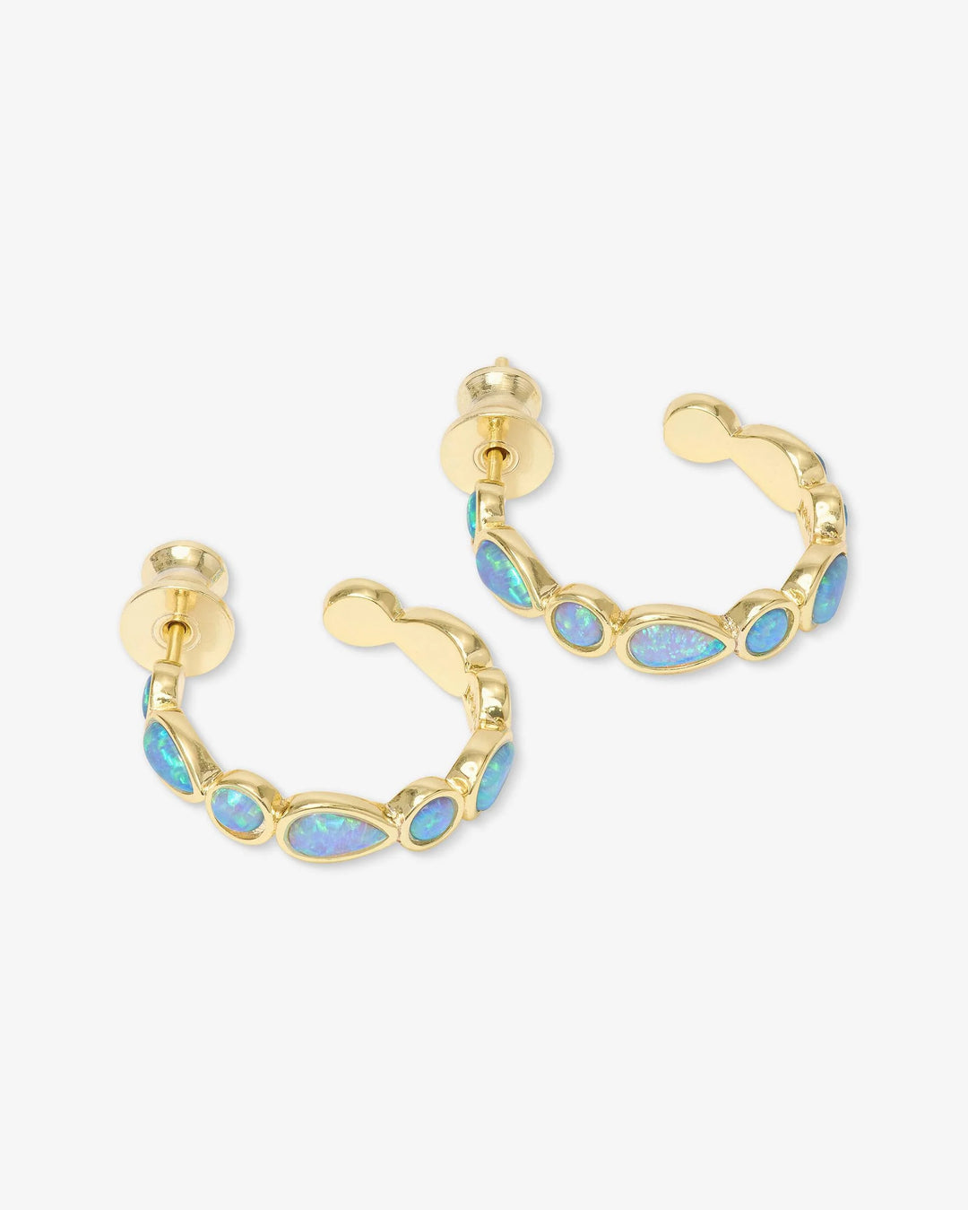 Isla Hoops .75' Blue Opal