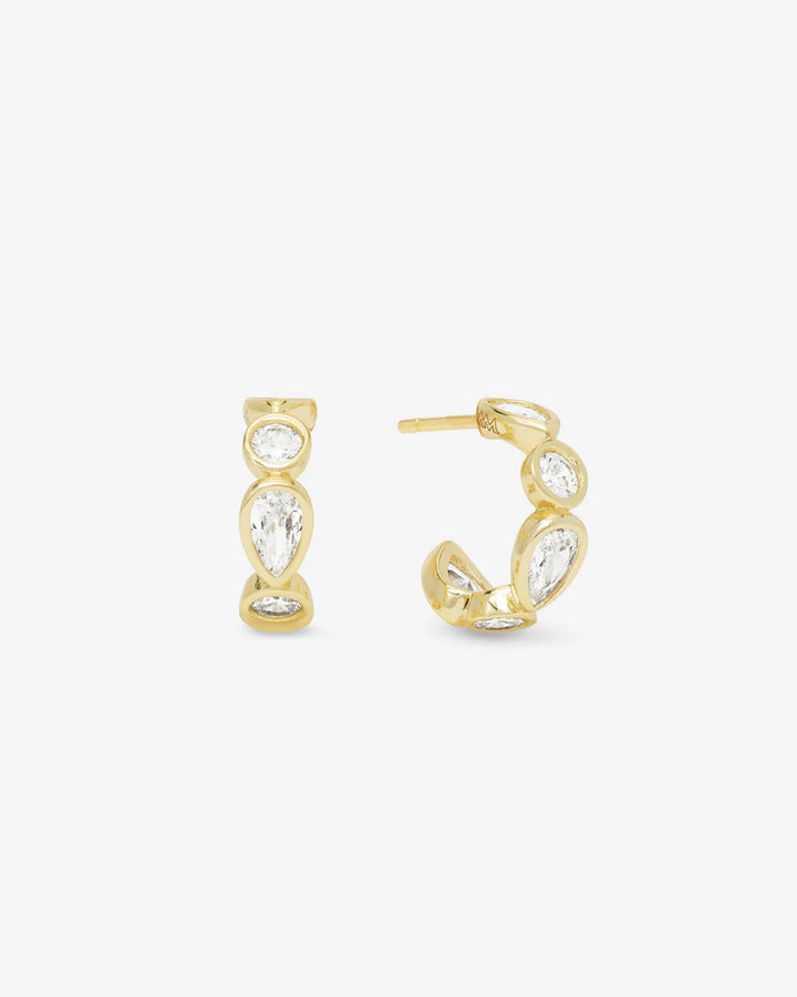 Isla Huggies in Gold-White