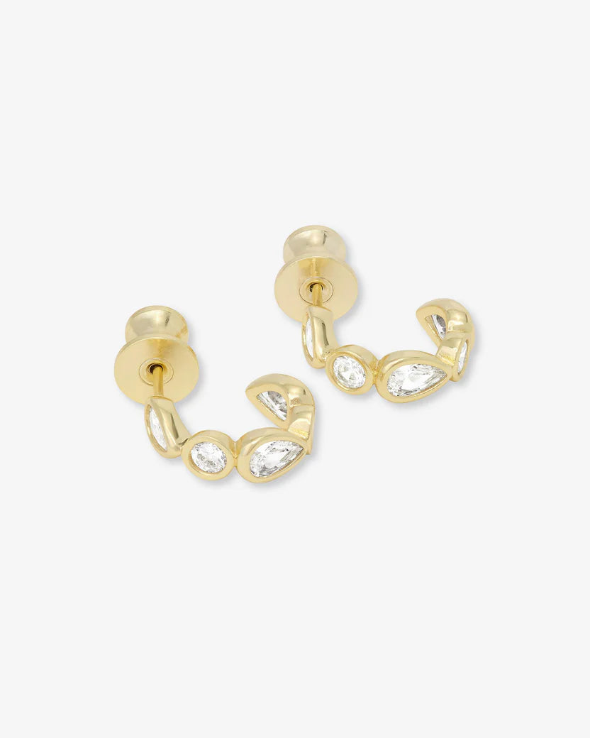Isla Huggies in Gold-White
