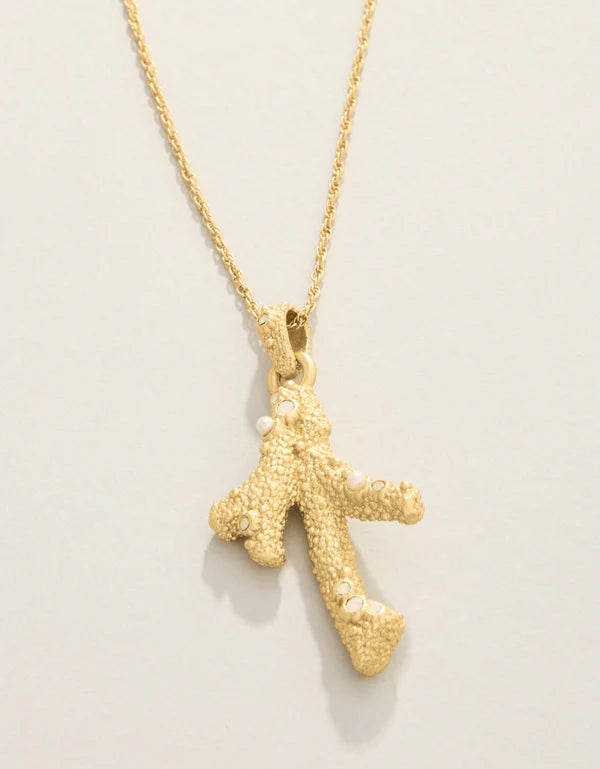 Crusty Coral Necklace 18" White Opal