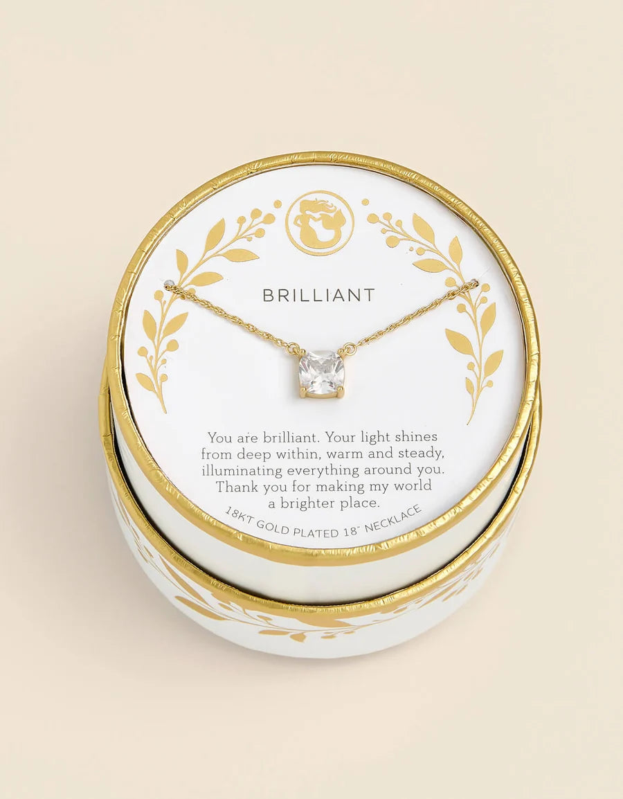 Sea La Vie Brilliant Cushion Shine Collection in Gold