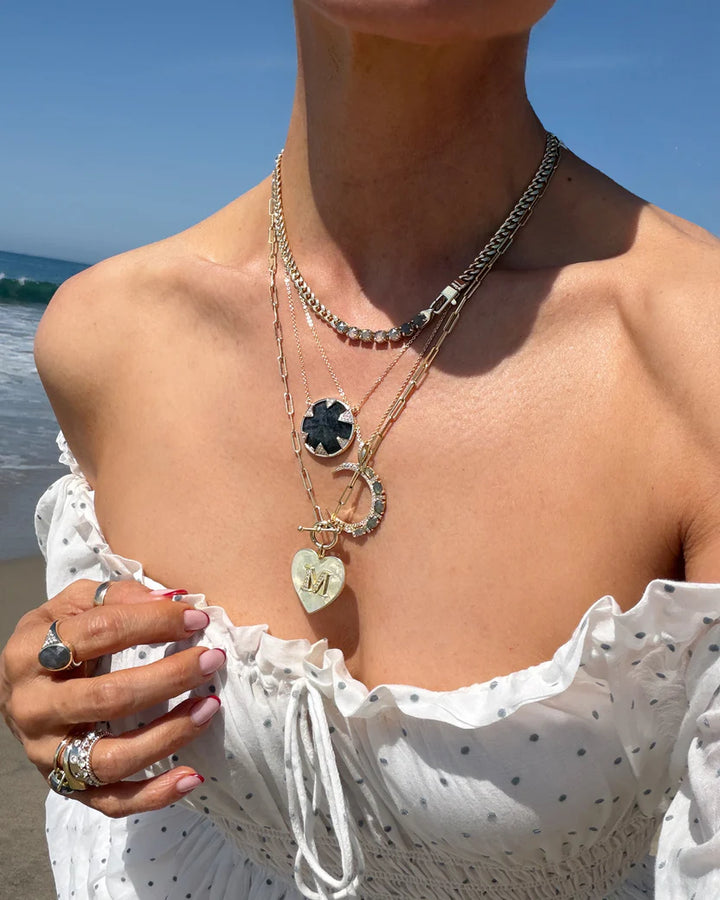 She's An Icon Moon Necklace