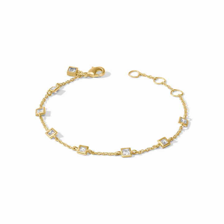 Jolie Delicate Bracelet in Cubic Zirconia
