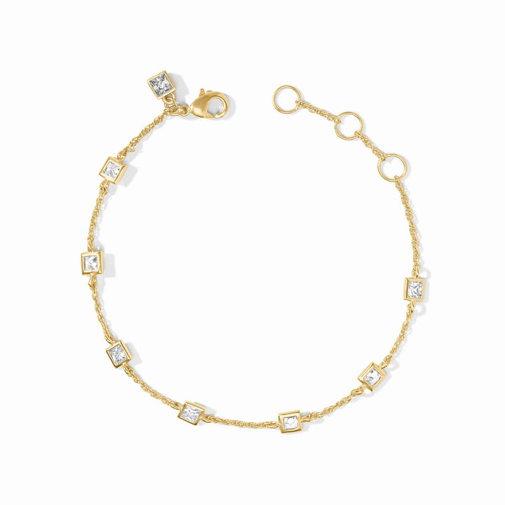 Jolie Delicate Bracelet in Cubic Zirconia