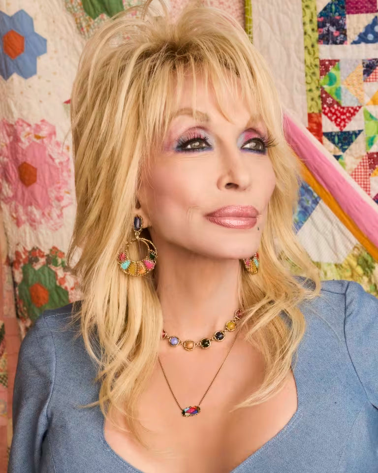 Dolly Parton & Kendra Scott Patchwork Elisa Short Pendant Necklace