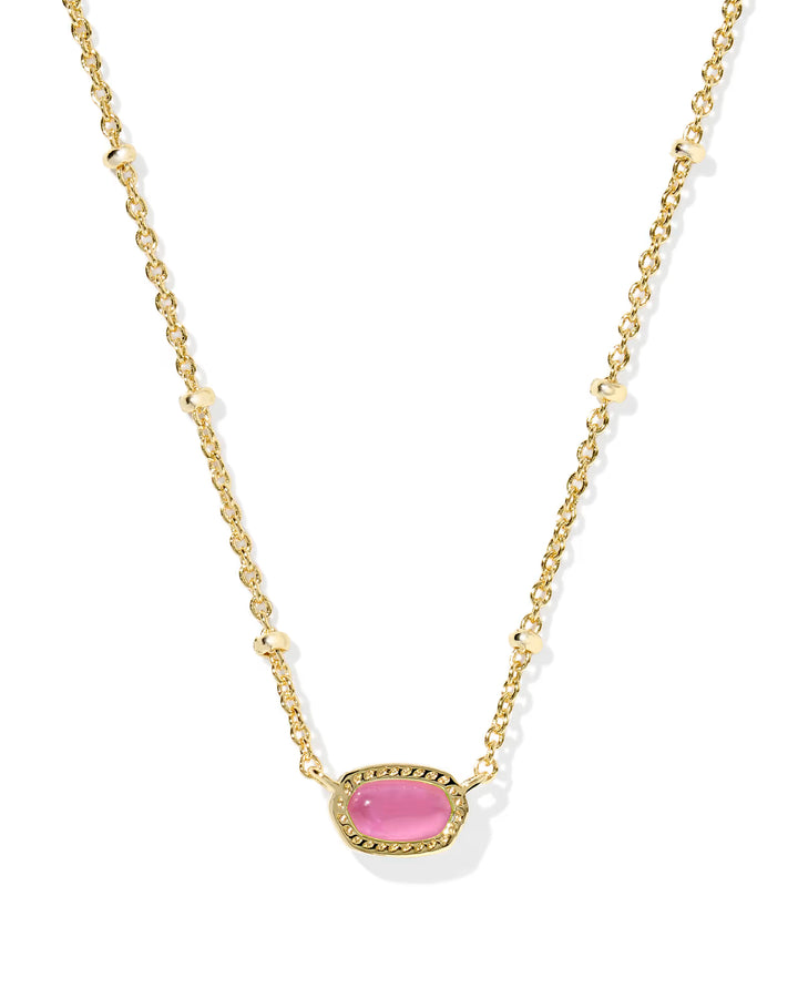 Mini Elisa Gold Satellite Short Pendant Necklace
