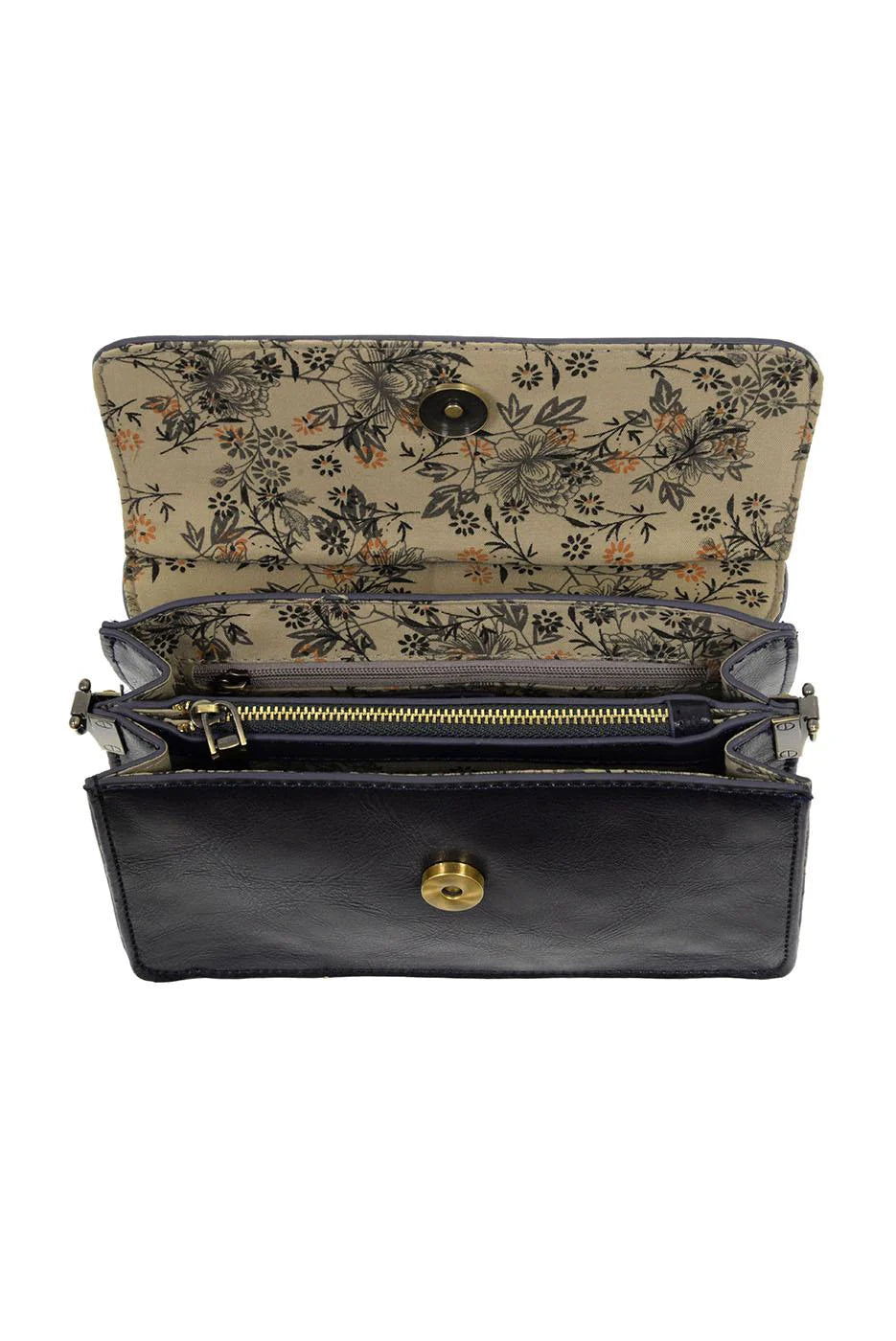 Navy Aria Ring Bag