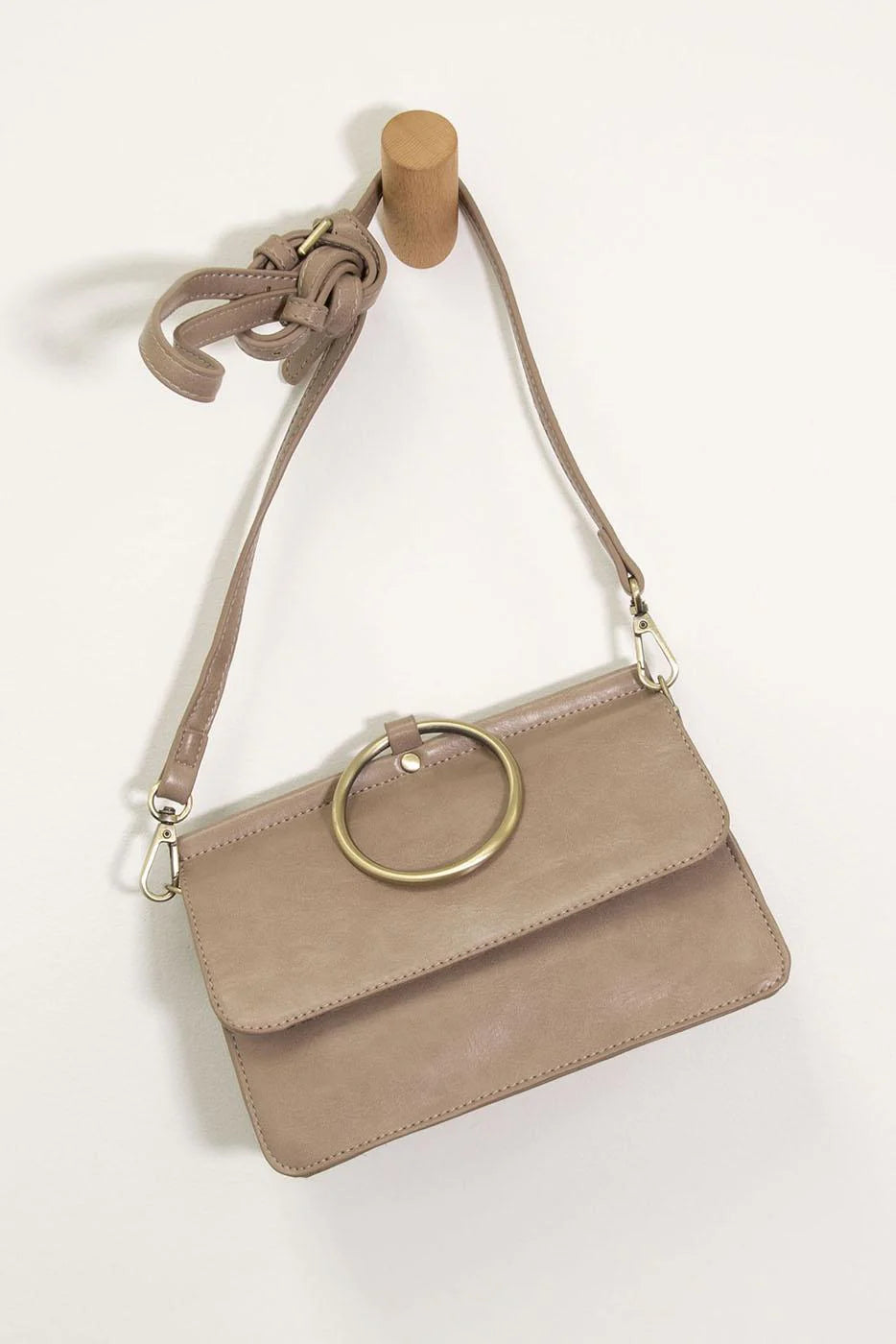 Latte Aria Ring Bag