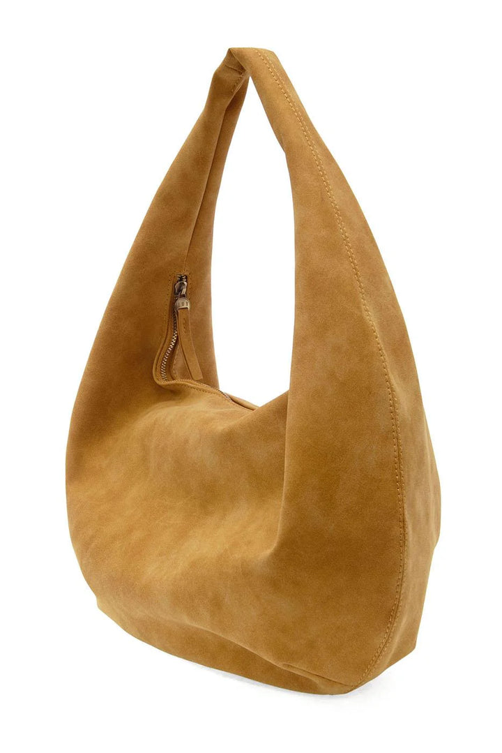 Peanut Bianca Soft Crescent Shoulder Bag