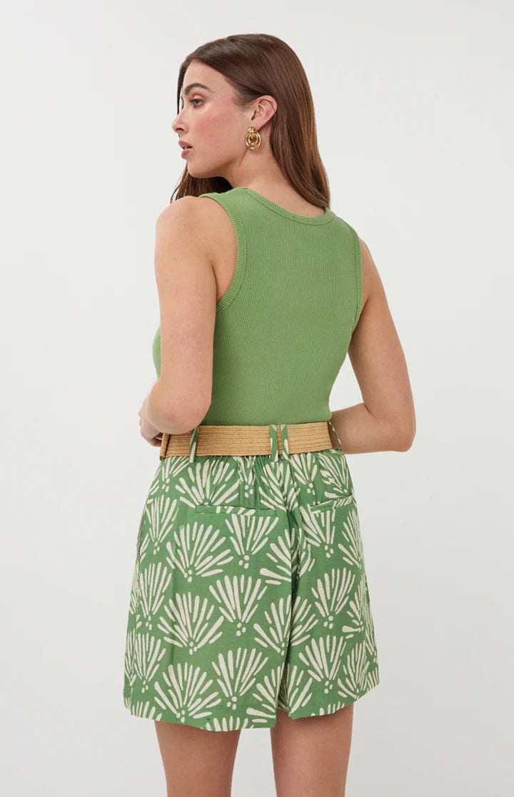 Tropical Print Shorts