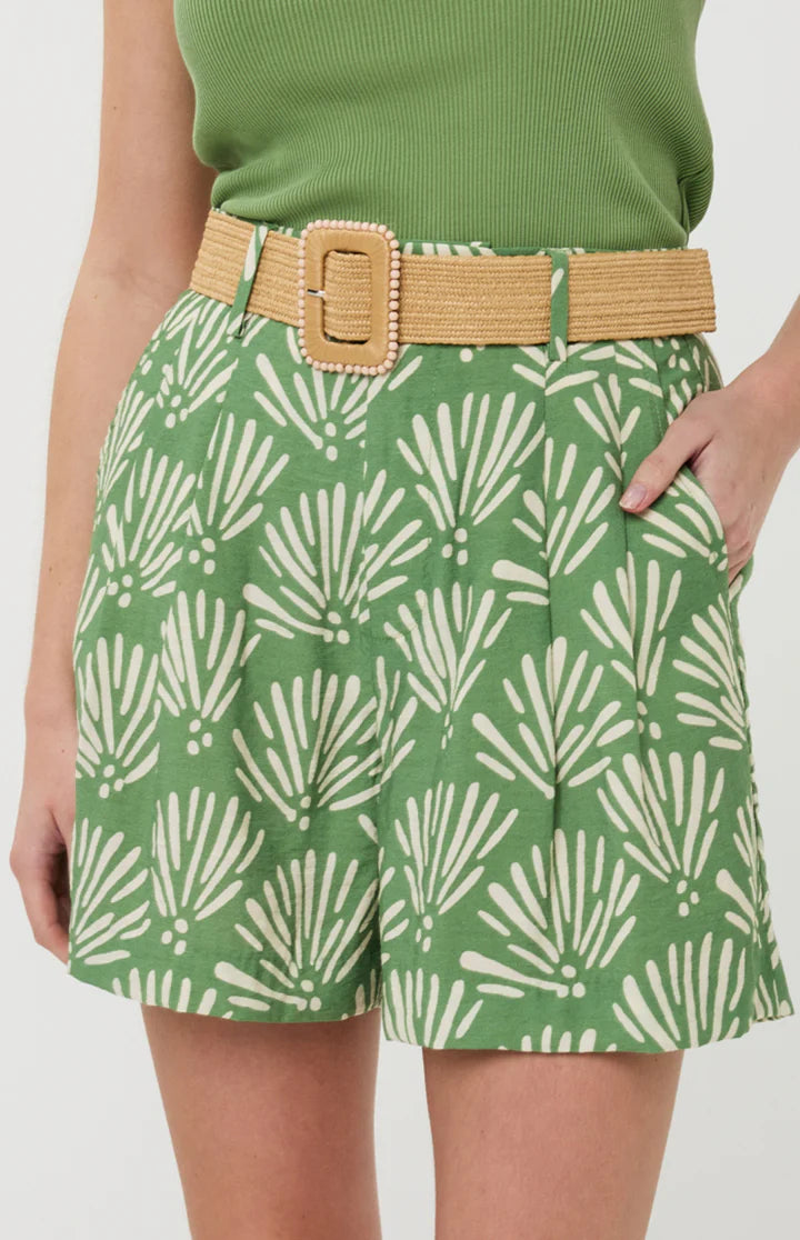 Tropical Print Shorts