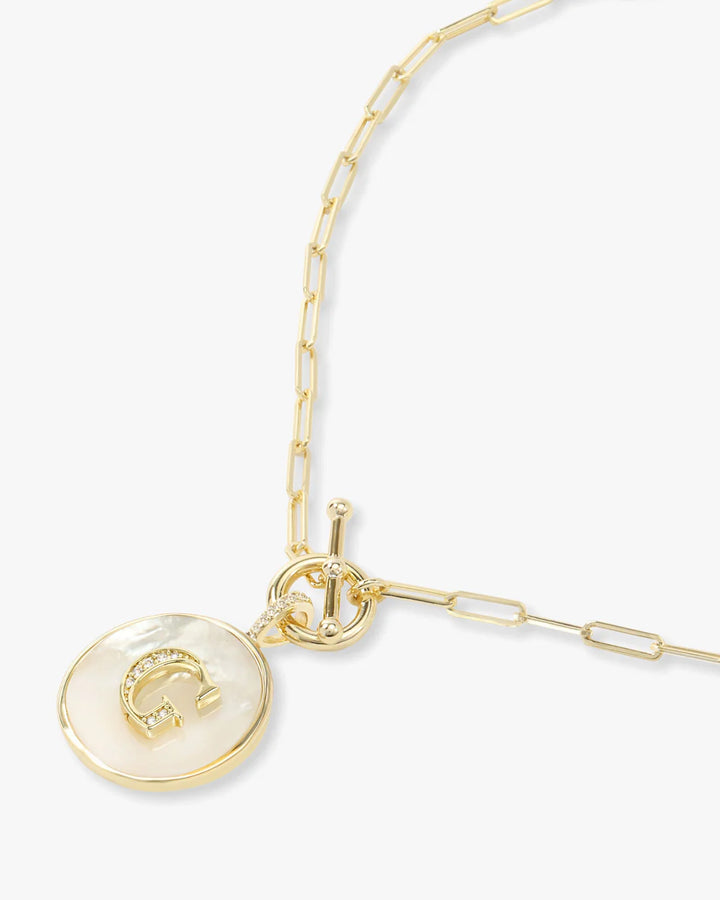 Love Letters Medallion Necklace
