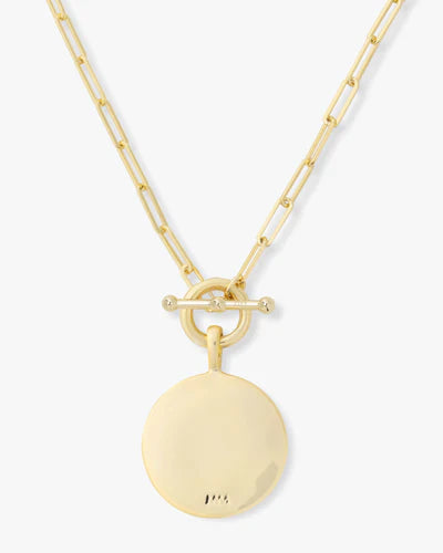 Love Letters Medallion Necklace