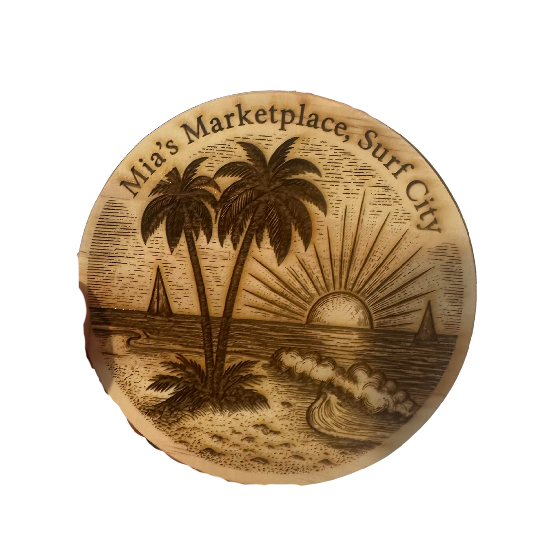Mia's Marketplace Custom Ornament