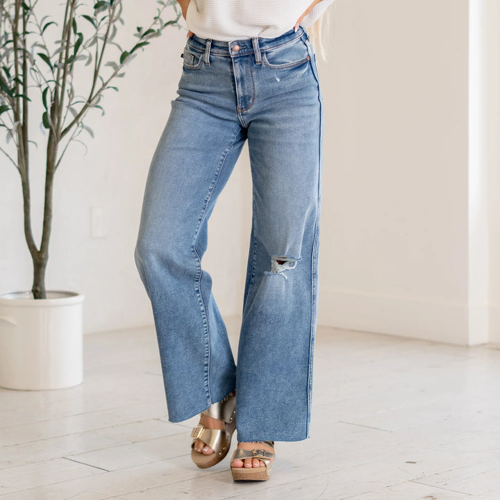 Retro Wide Leg Jean