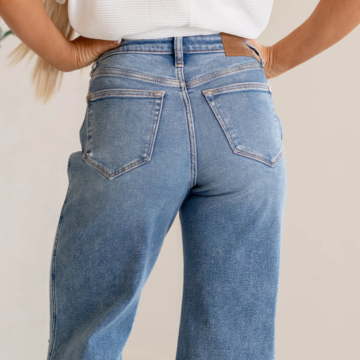 Retro Wide Leg Jean