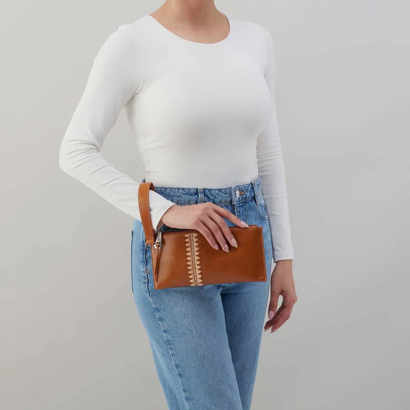 Vida Wristlet in Whiskey