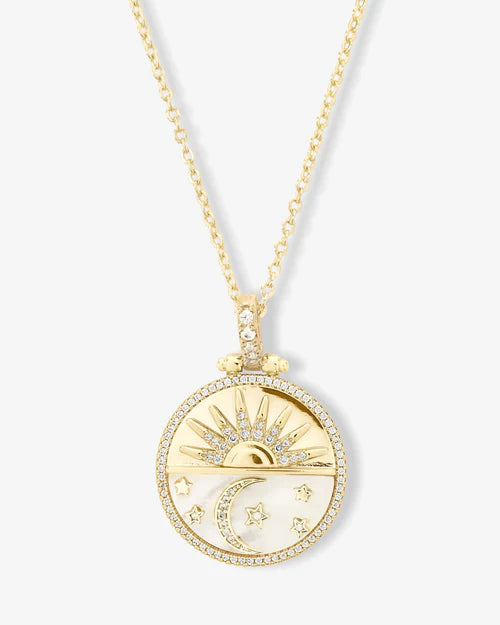 New Beginnings Medallion Necklace
