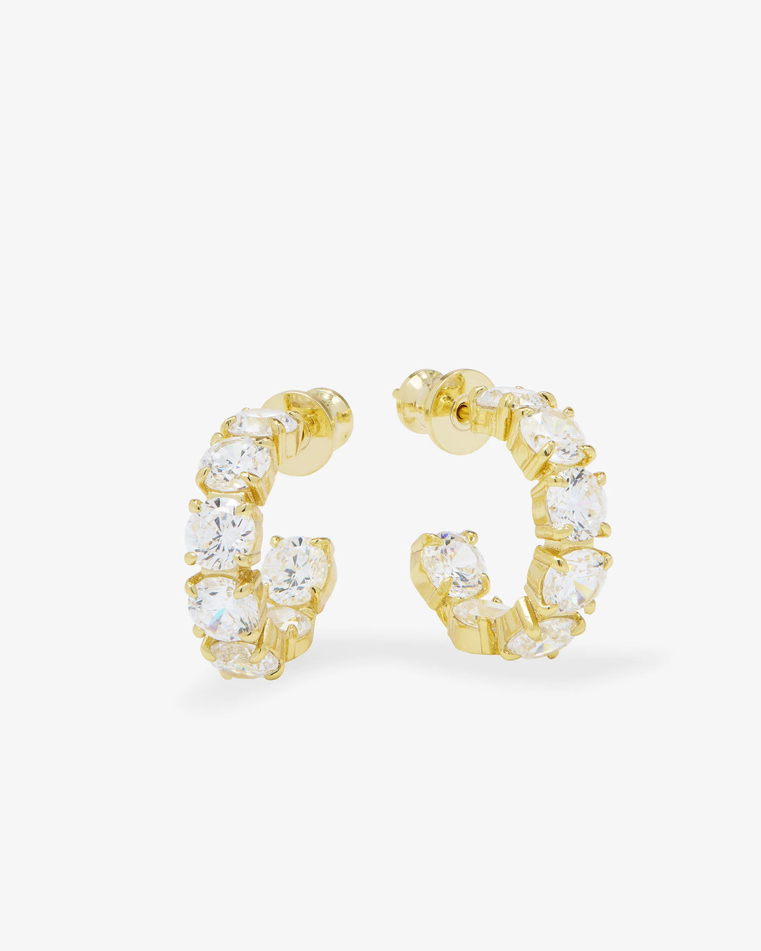Oh She Fancy .75' Hoops in Gold