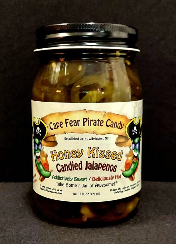 Honey Kissed Candied Jalapenos