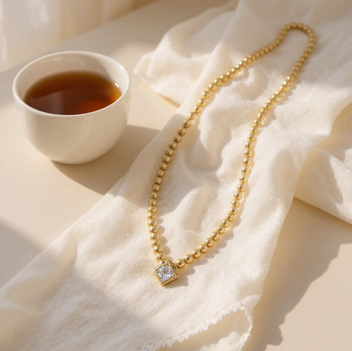 Beaded Collection Single Strand Necklace 16-18”