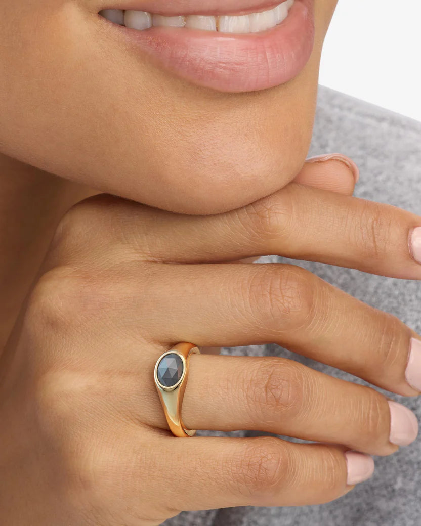 She's a Boss Signet Ring