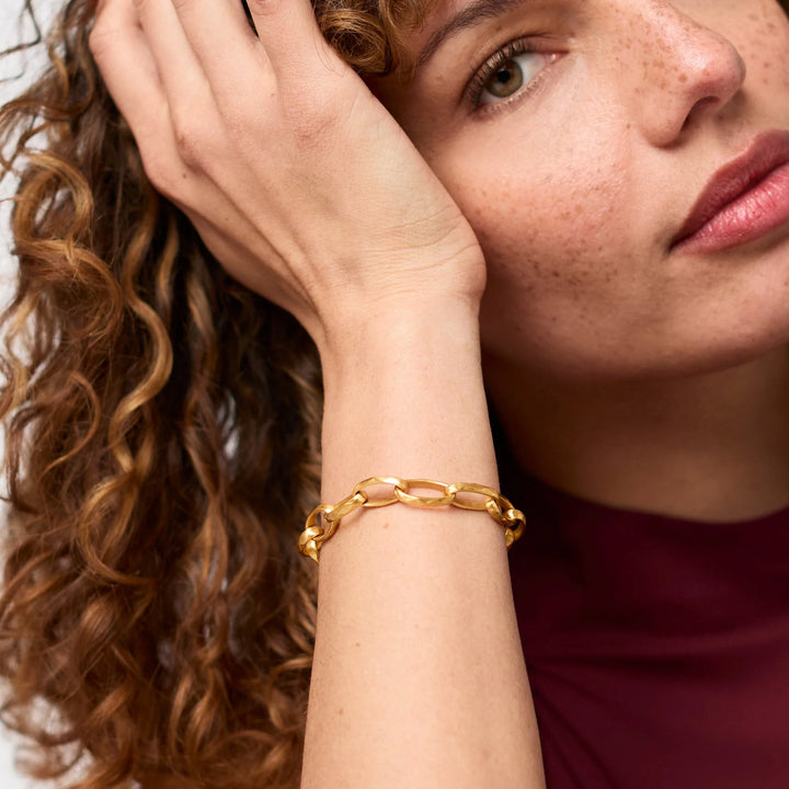 Solara Link Bracelet in Gold