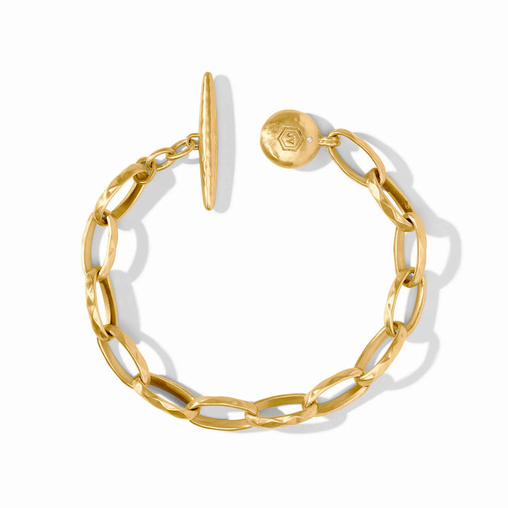 Solara Link Bracelet in Gold