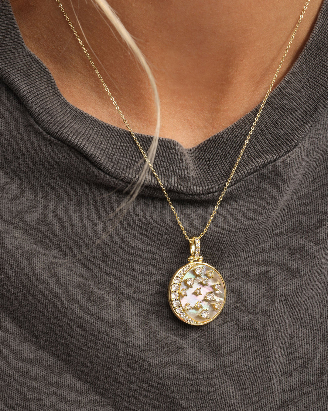 Sweet Dreams Medalliion Necklace