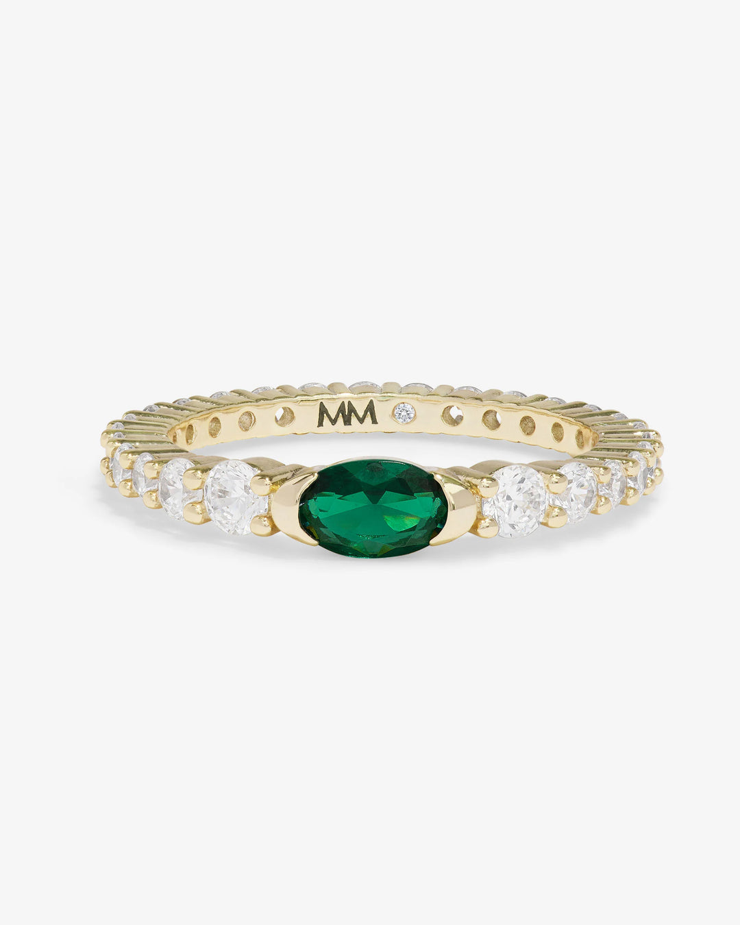 Maven Ring in Gold-Emerald