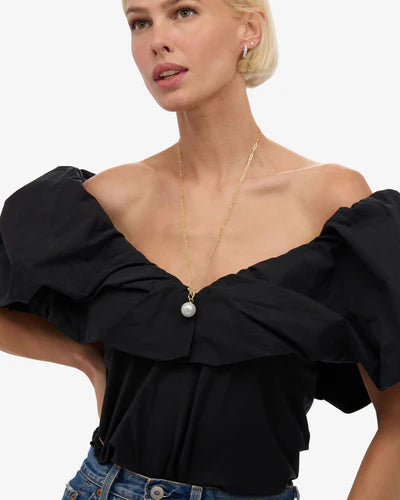 XL Life's A Ball Pearl Pendant Necklace