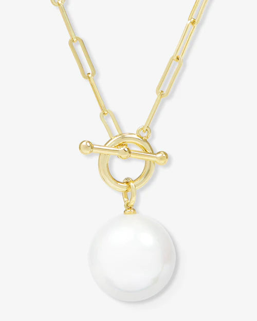 XL Life's A Ball Pearl Pendant Necklace