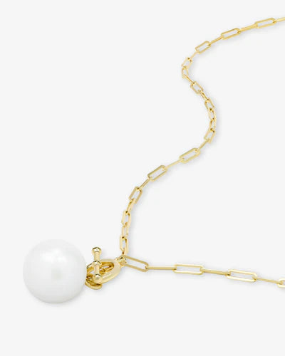 XL Life's A Ball Pearl Pendant Necklace