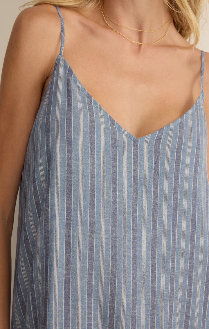 Sandcomber Striped Midi Dress
